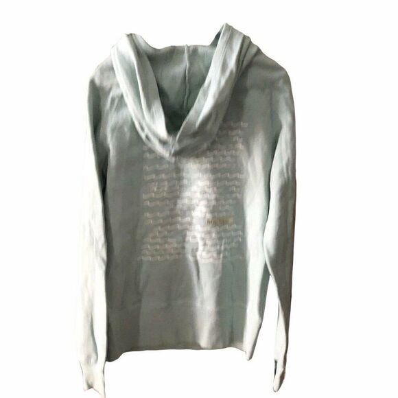 SoulCycle Hoodie Pullover Sweatshirt OVERSIZE Pouch Crossed Neck Skull Wave Back - Picture 1 of 9